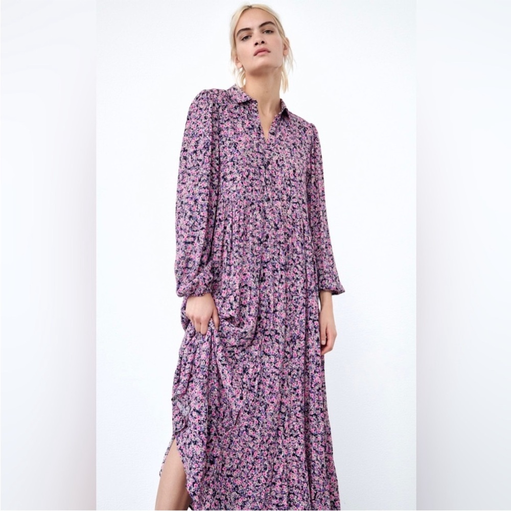 Zara Floral Maxi Dress